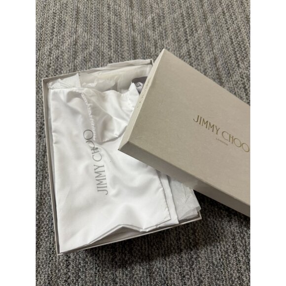 Jimmy Choo Glitter Pointed-Toe Heels Size 36 Made In Italy With Original Box & D - Picture 3 of 7